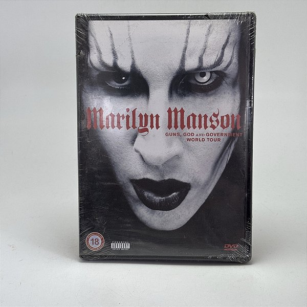 DVD Marilyn Manson - Guns, God and Goverment