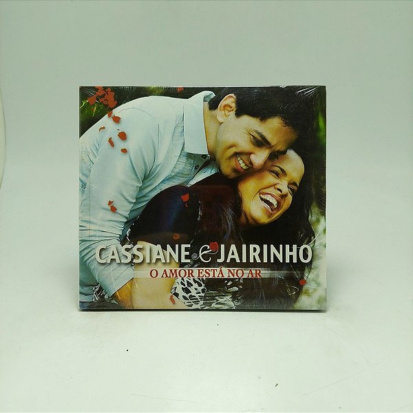 Cd Cassiane & Jairinho - O Amor Esta No Ar Digipack