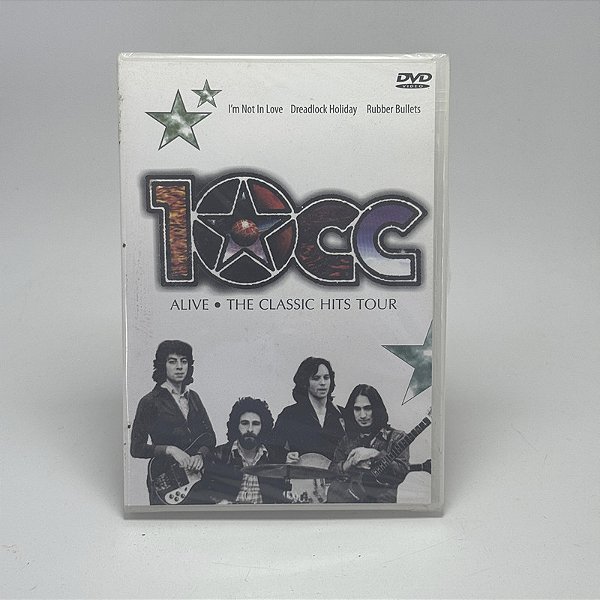 Dvd 10cc - Alive The Classic Hits Tour