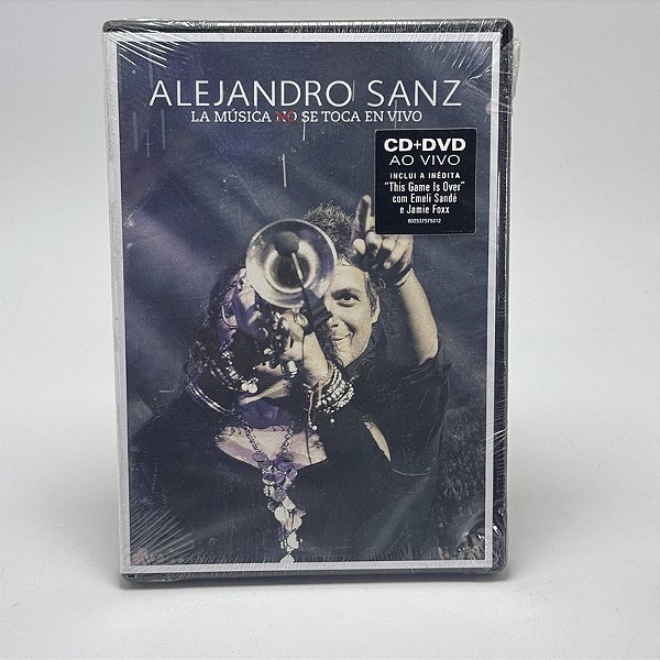 DVD+CD Alejandro Sanz - La Música No Se Toca