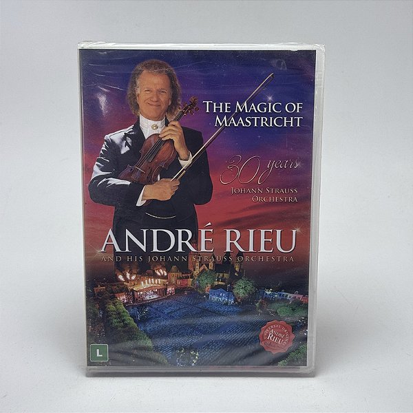 Dvd André Rieu - The Magic Of Maastricht 30 Years
