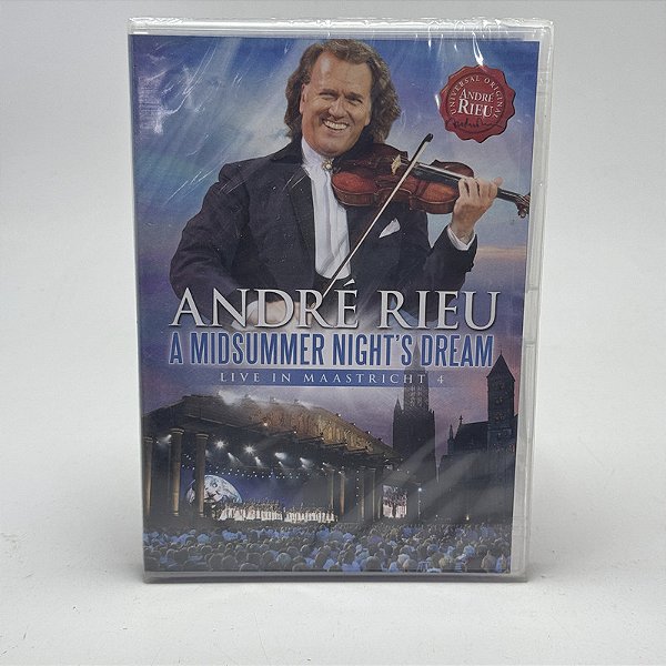 Dvd André Rieu A Midsummer Night's Dream 1ª Ed. 2010