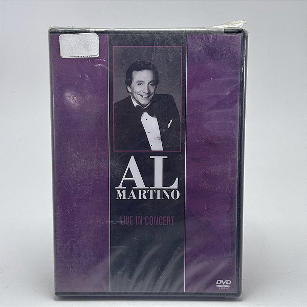 Dvd Al Martino - Live In Concert