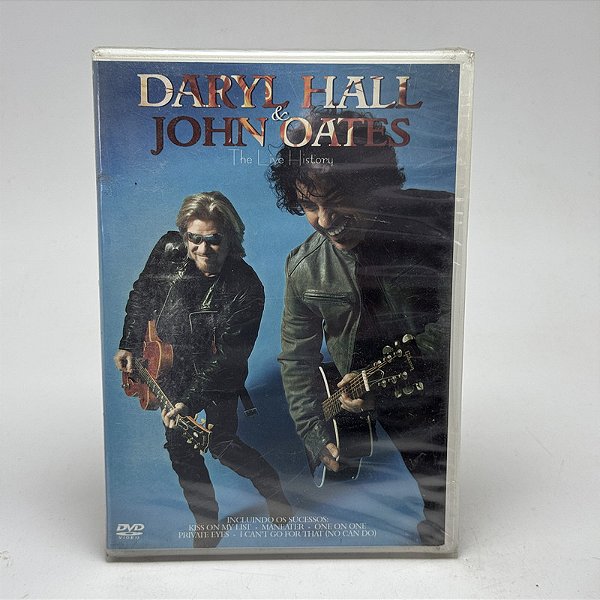 Dvd Daryl Hall & John Oates - The Live History