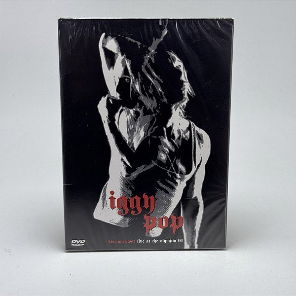 Dvd Iggy Pop - Kiss My Blood Live At The Olympia 91