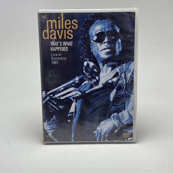 Dvd Miles Davis - That's What Happened Live In Germany