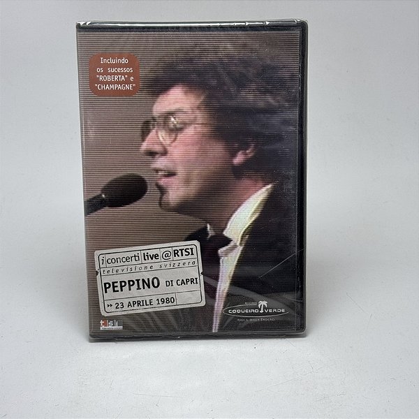 Dvd Peppino Di Capri - Concerti Live 1980