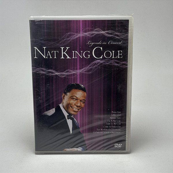 Dvd Nat King Cole - Legends in Concert