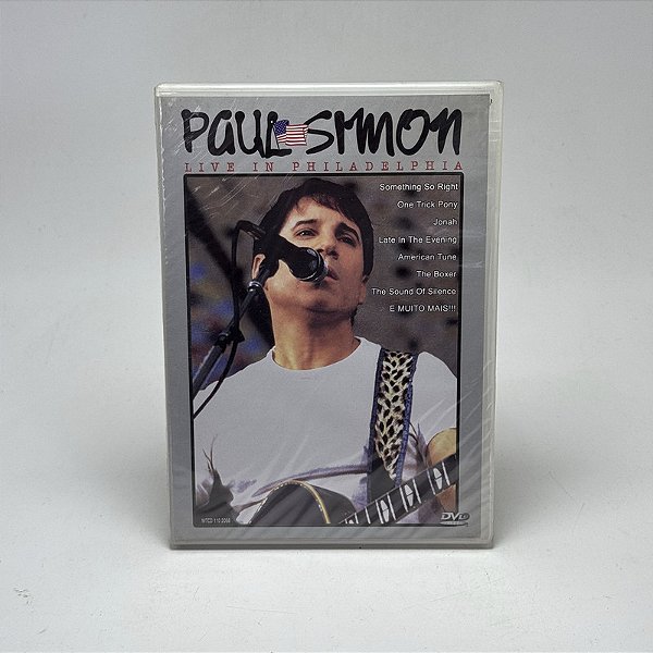 Dvd Paul Simon - Live In Philadelphia