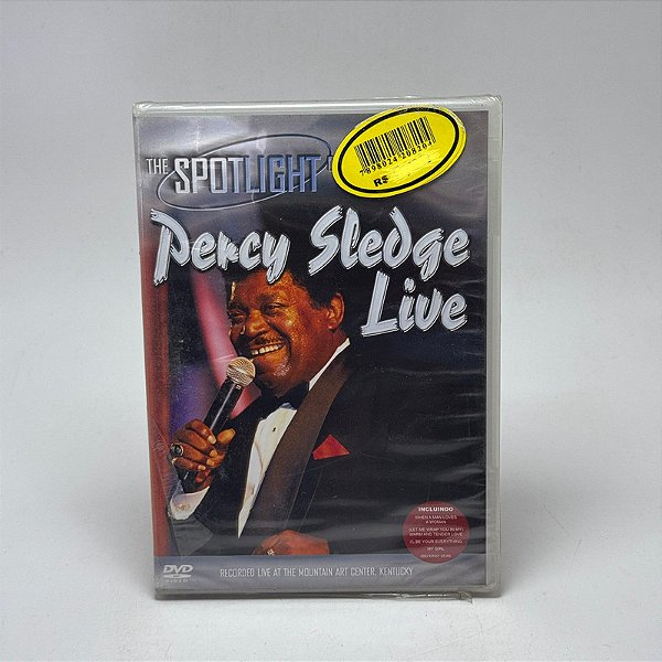 Dvd Percy Sledge - Live The Spotlight Collection