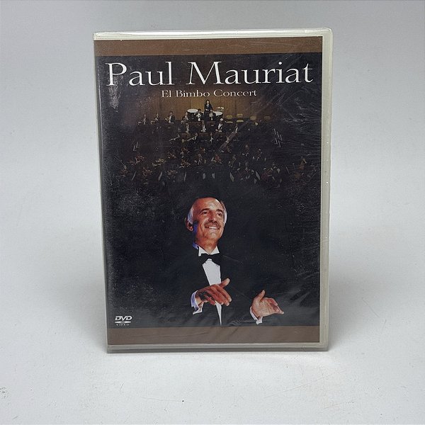 Dvd Paul Mauriat - El Bimbo Concert