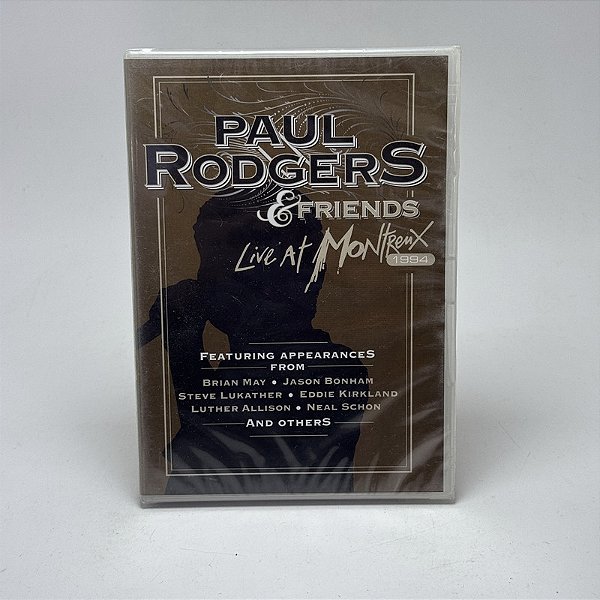 Dvd Paul Rodgers & Friends - Live At Montreux 1994