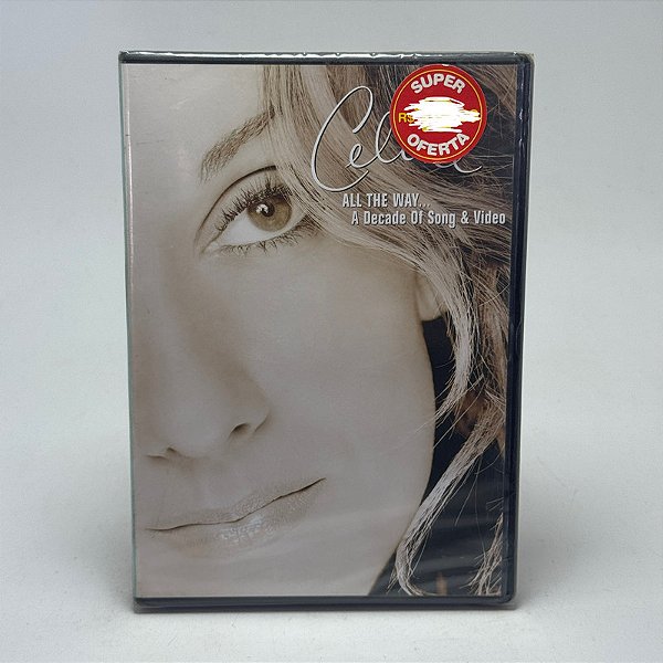 Dvd Celine Dion - All The Way ... A Decade Of Song & Video