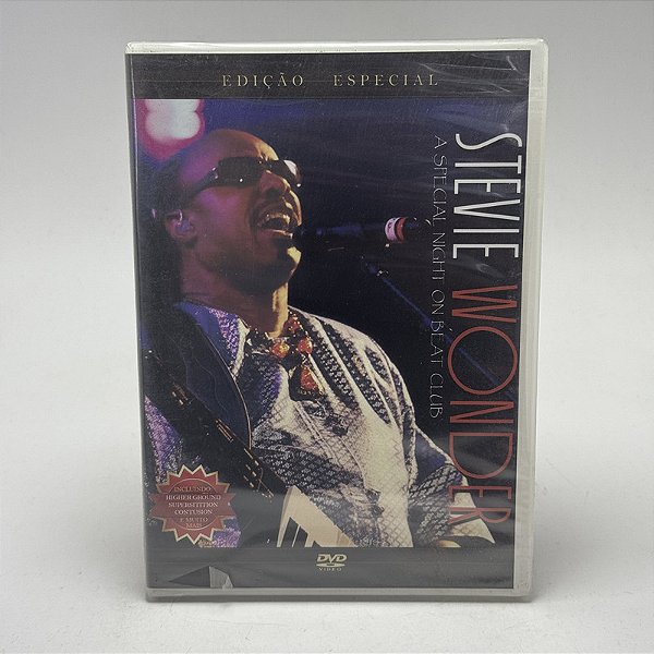 Dvd Steve Wonder - A Special Night On Beat Club
