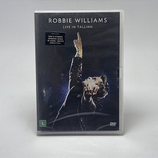 Dvd Robbie Williams - Live In Tallinn