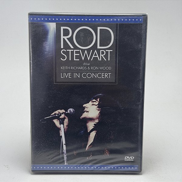 Dvd Rod Stewart - Keith Richards & Ron Wood Live