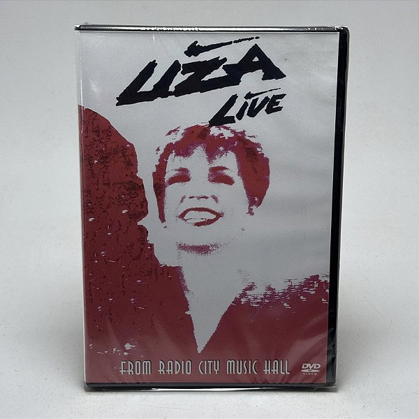 Dvd Liza Minnelli Live From Radio City Music Hall - Baú Musical