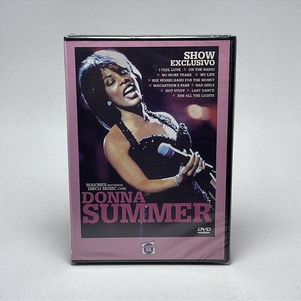 Dvd Donna Summer - Show Exclusivo Maiores Sucessos