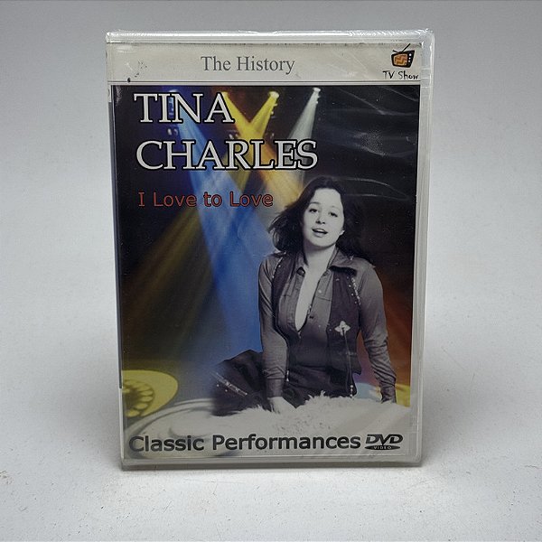 Dvd Tina Charles - Classic Perfomances I Love To Love