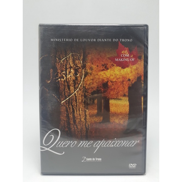 Dvd Diante Do Trono - Quero Me Apaixonar