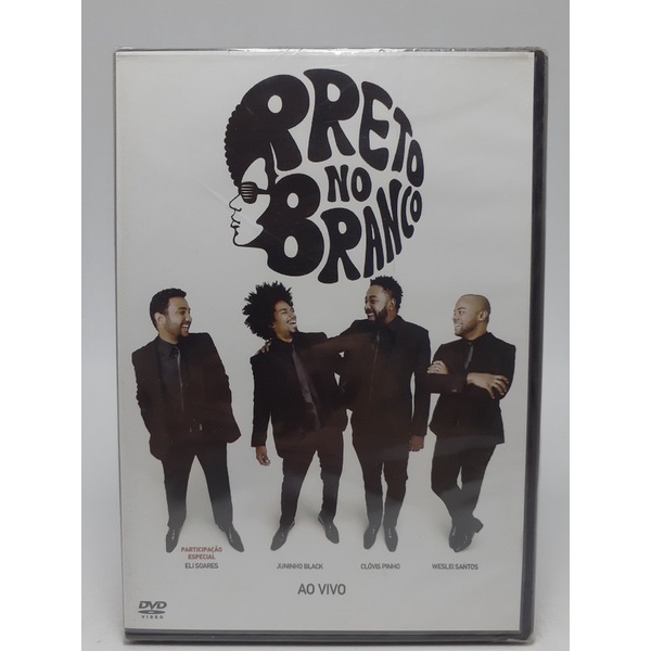 Dvd Preto No Branco - Ao Vivo