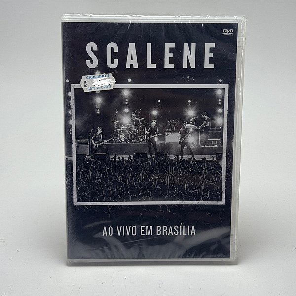 Dvd Scalene - Ao Vivo em Brasília