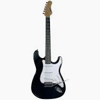 GUITARRA ELETRICA STRATOCASTER PRETA MXT MST-BW6P