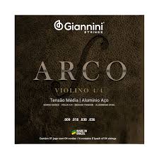 ENCORDOAMENTO PARA VIOLINO 4/4 ARCO GIANNINI ARCO