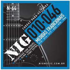 ENCORDOAMENTO PARA GUITARRA 0.10/0.46 NIG N-64