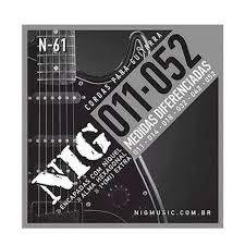 ENCORDOAMENTO PARA GUITARRA 0.11/0.52 NIG N-61