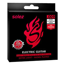 ENCORDOAMENTO PARA GUITARRA 0.09/0.42 EXTRA LIGHT SOLEZ