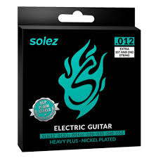 ENCORDOAMENTO PARA GUITARRA 0.12/0.52 HEAVY PLUS SOLEZ
