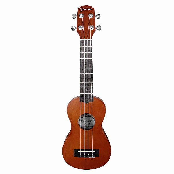 UKULELE ACÚSTICO SOPRANO GIANNINI START UKS-21 NATURAL SATIN (NS)