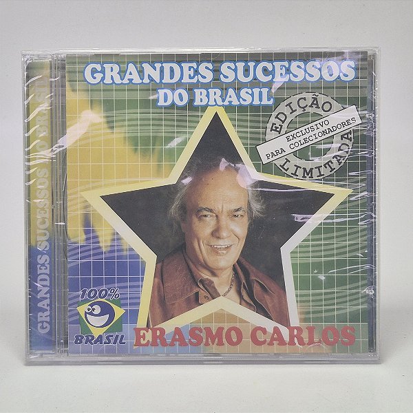 Cd Erasmo Carlos - Grandes Sucessos Do Brasil