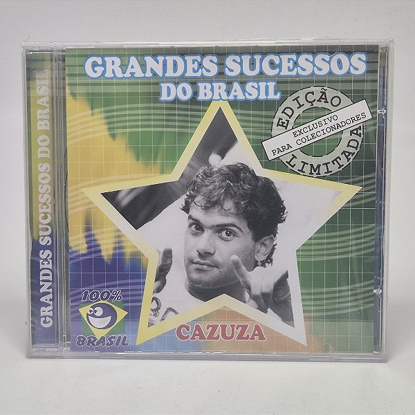 Cd Cazuza - Grandes Sucessos Do Brasil