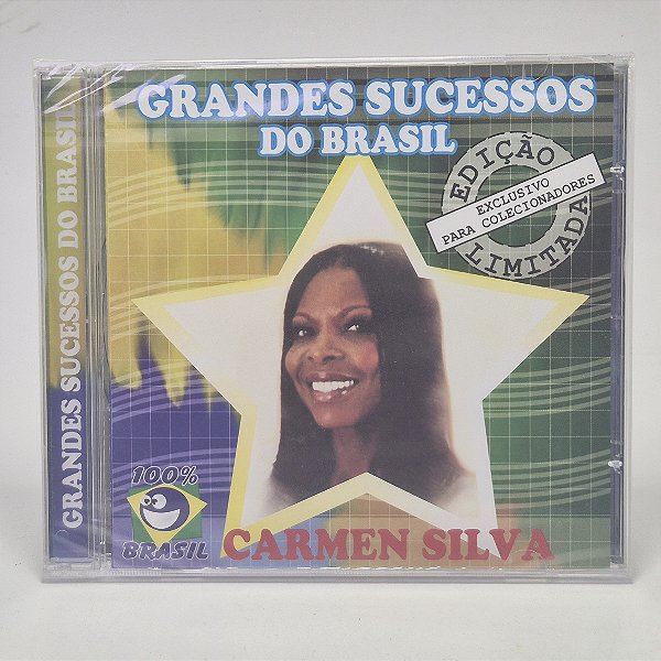 Cd Carmem Silva - Grandes Sucessos Do Brasil