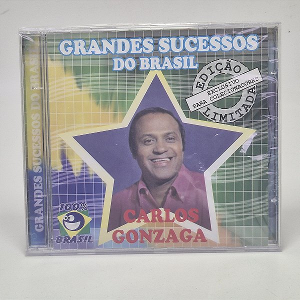 Cd Carlos Gonzaga - Grandes Sucessos Do Brasil