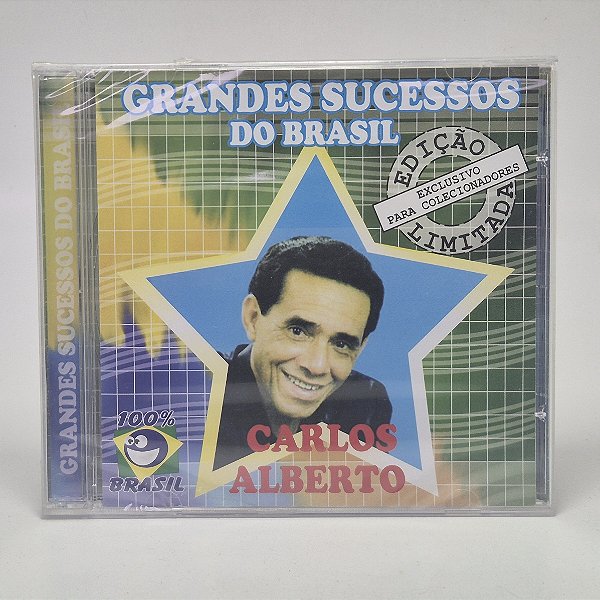 Cd Carlos Alberto - Grandes Sucessos Do Brasil