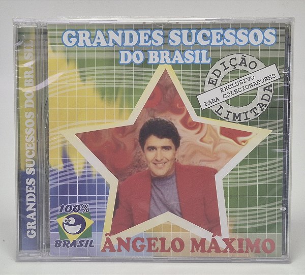 Cd Angelo Máximo - Grandes Sucessos Do Brasil