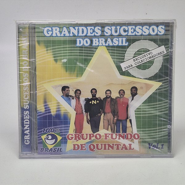 Cd Grupo Fundo de Quintal - Grandes Sucessos Do Brasil Vol.1