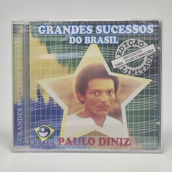 Cd Paulo Diniz - Grandes Sucessos Do Brasil