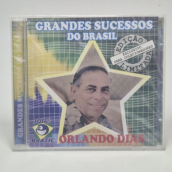 Cd Orlando Dias - Grandes Sucessos Do Brasil