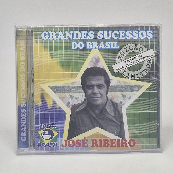 Cd José Ribeiro - Grandes Sucessos Do Brasil