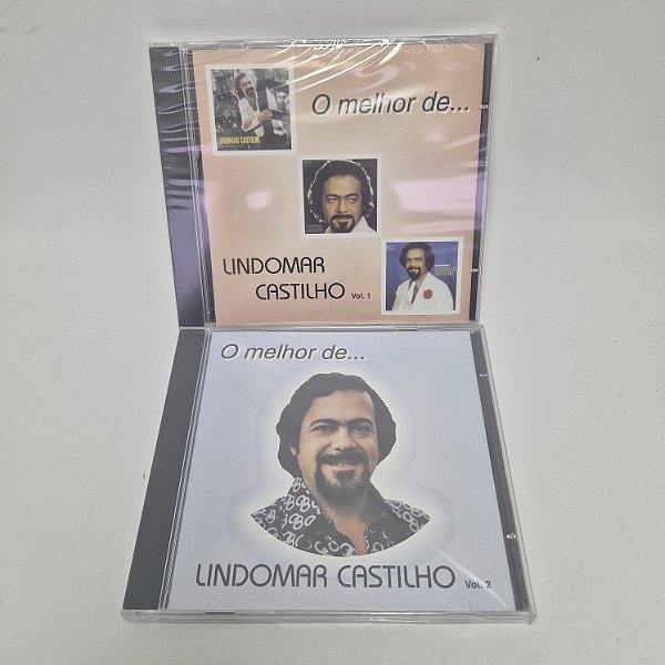 Kit 2 Cds Lindomar Castilho - O Melhor Vol. 1 e Vol. 2