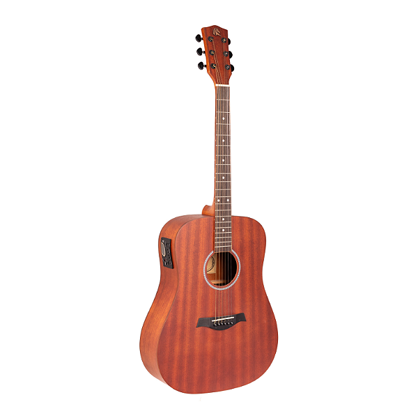 VIOLAO MARQUÊS FOLK AÇO MAHOGANY ATIVO