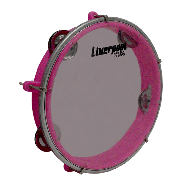 PANDEIRO LIVERPOOL KIDS 8 POLEGADAS ROSA