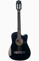 VIOLAO 39´´ ACUSTICO CUTWAY PRETO MXT