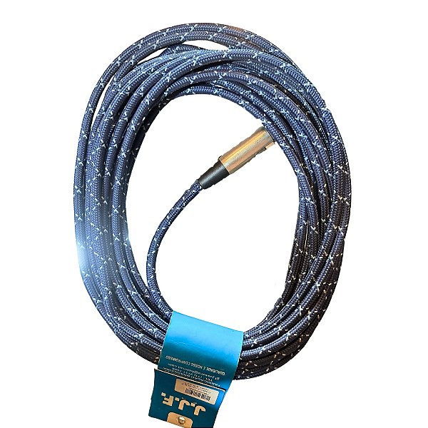 CABO J.J.F P10+XLR FEMEA 10 METROS REVESTIDO