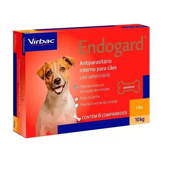 ENDOGARD 10 KG COM 6 COMPRIMIDOS