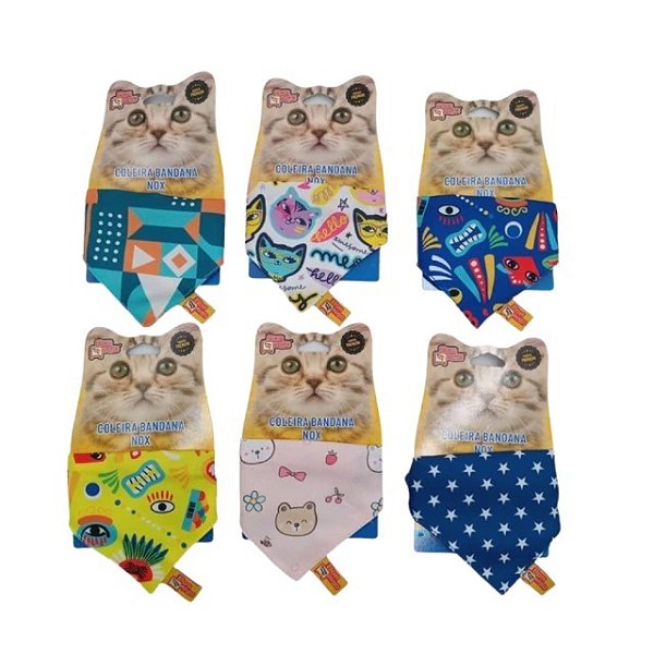 CAT COLEIRA BANDANA